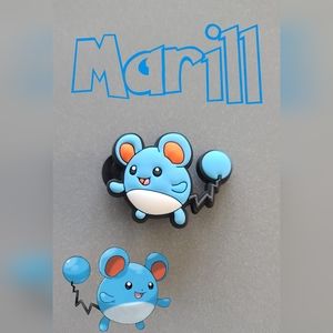 BOGO!! BUNDLE For Discount!!!    Brand New Pokémon Marill Croc Charm
